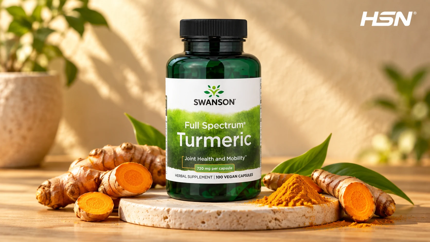 Swanson Full Spectrum Curcuma 720 mg (visuel illustratif non contractuel)